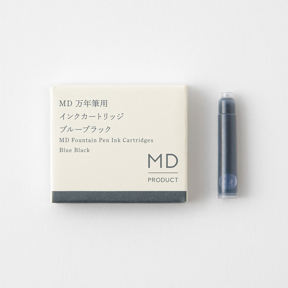 Cartridge for MD Fountain Pen - Blue-Black — with pen