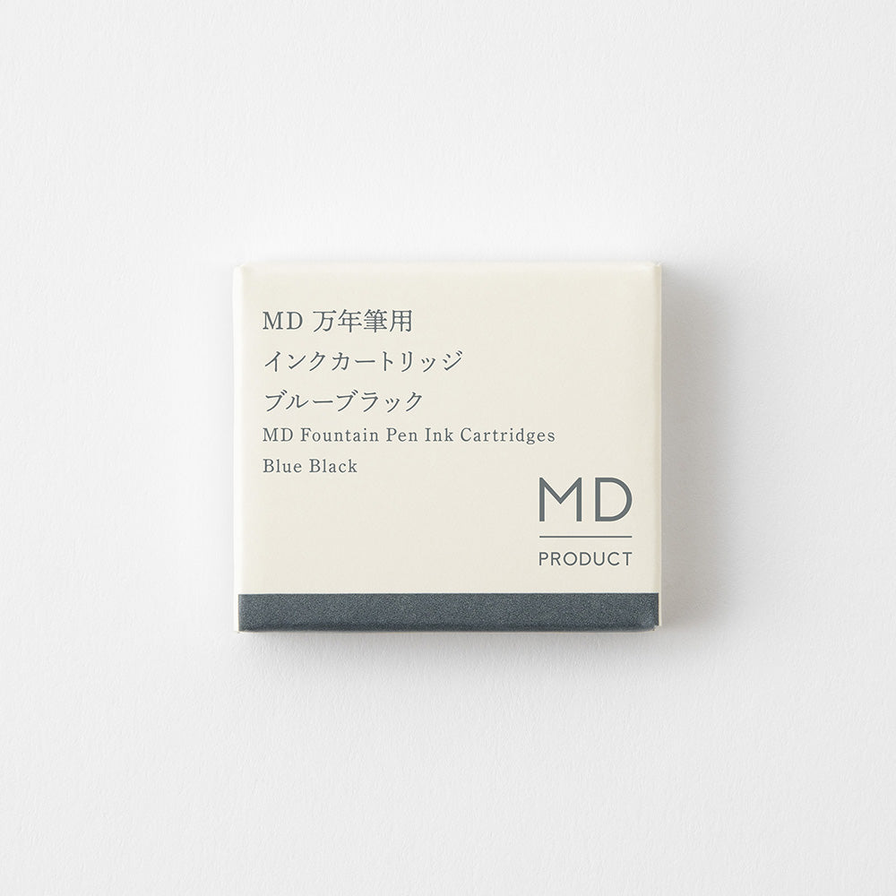 Cartridge for MD Fountain Pen - Blue-Black — size reference