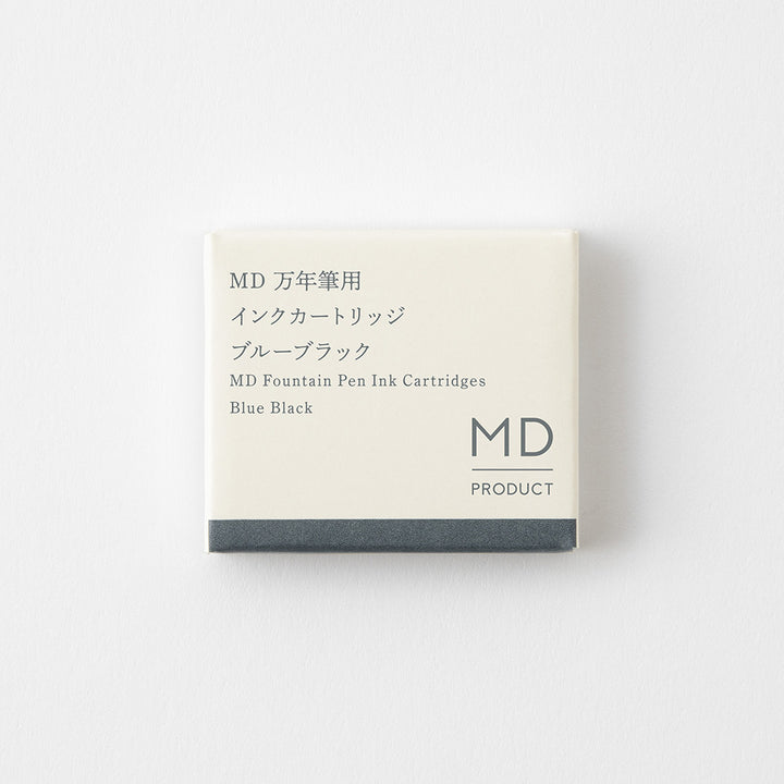 Cartridge for MD Fountain Pen - Blue-Black — size reference