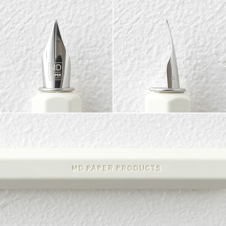 MD Dip Pen — uncapped with cap posted