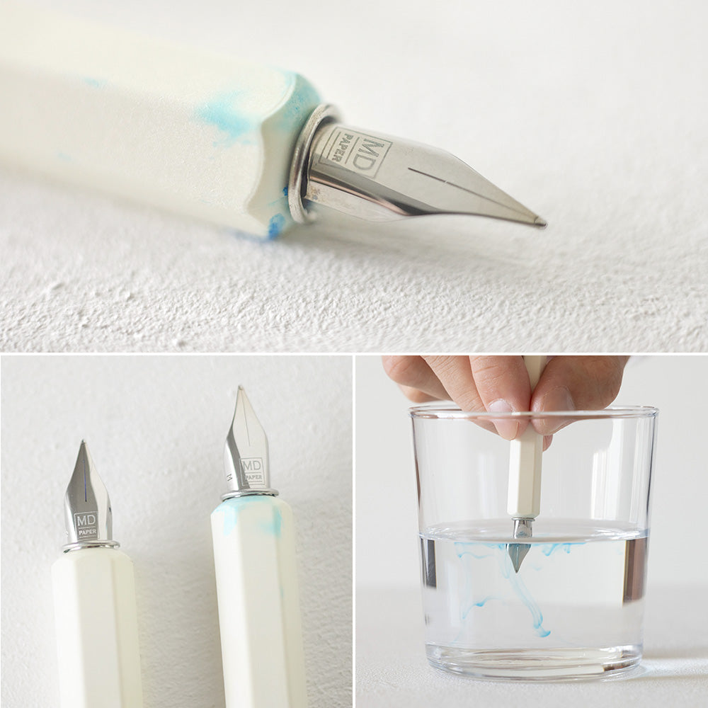 MD Dip Pen — writing at an angle
