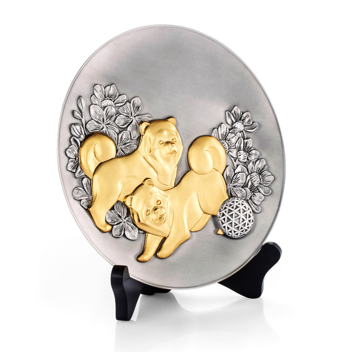 Royal Selangor 2018 Year of the Dog - Plate 8 — side view