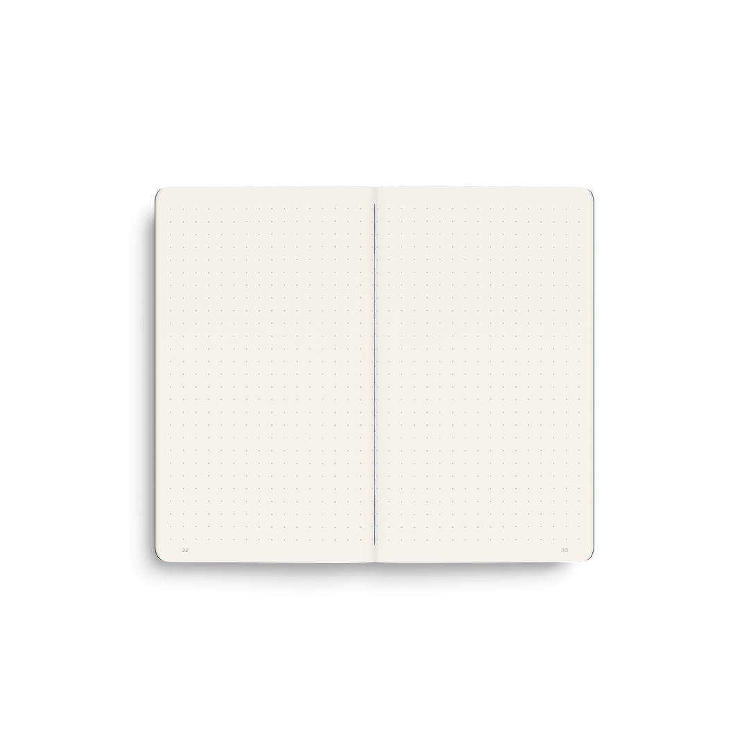 Leuchtturm1917 A6 Pocket Jottbook Pur Dotted - Indigo
