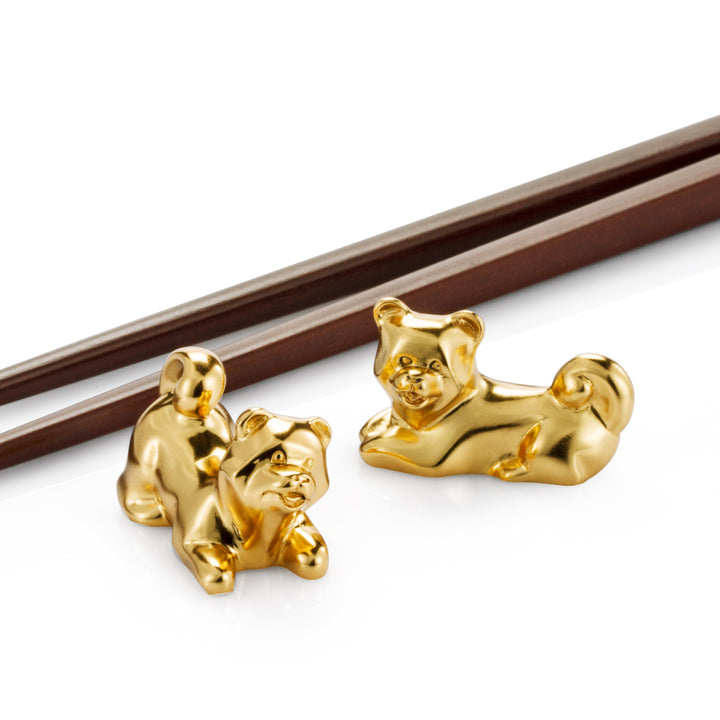 Royal Selangor 2018 Year of the Dog - Chopstick Rest — detail view