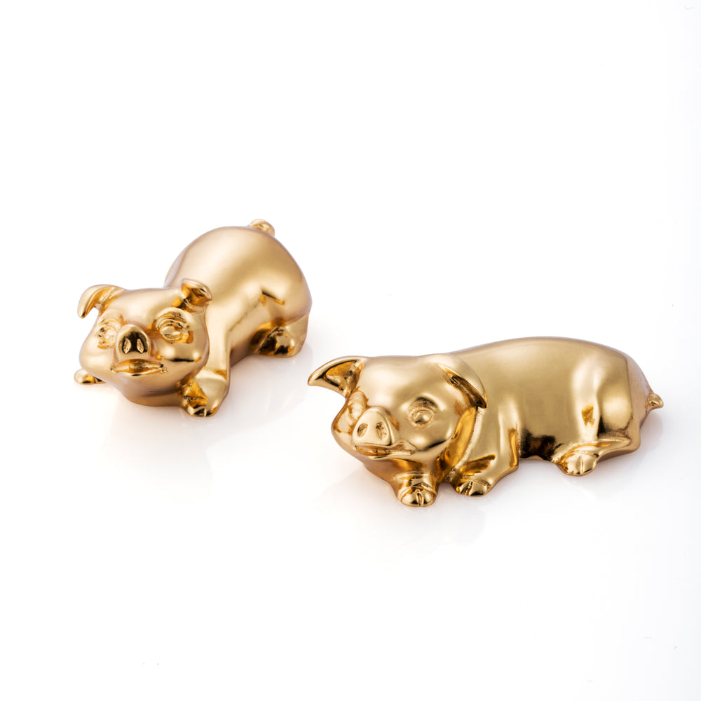 Royal Selangor 2019 Year of the Pig - Chopstick Rest — side view