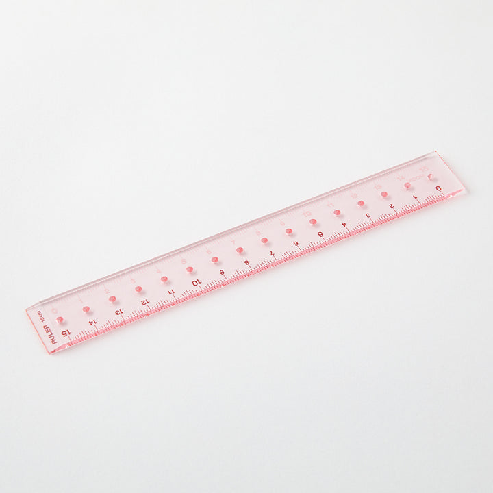 Midori Ruler (15cm) — flat lay