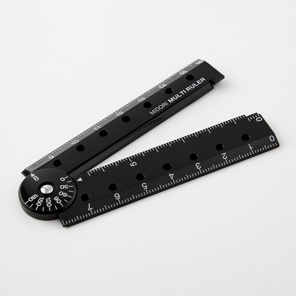 Midori Multi Ruler (16cm) — flat lay