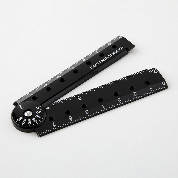 Midori Multi Ruler (16cm) — flat lay