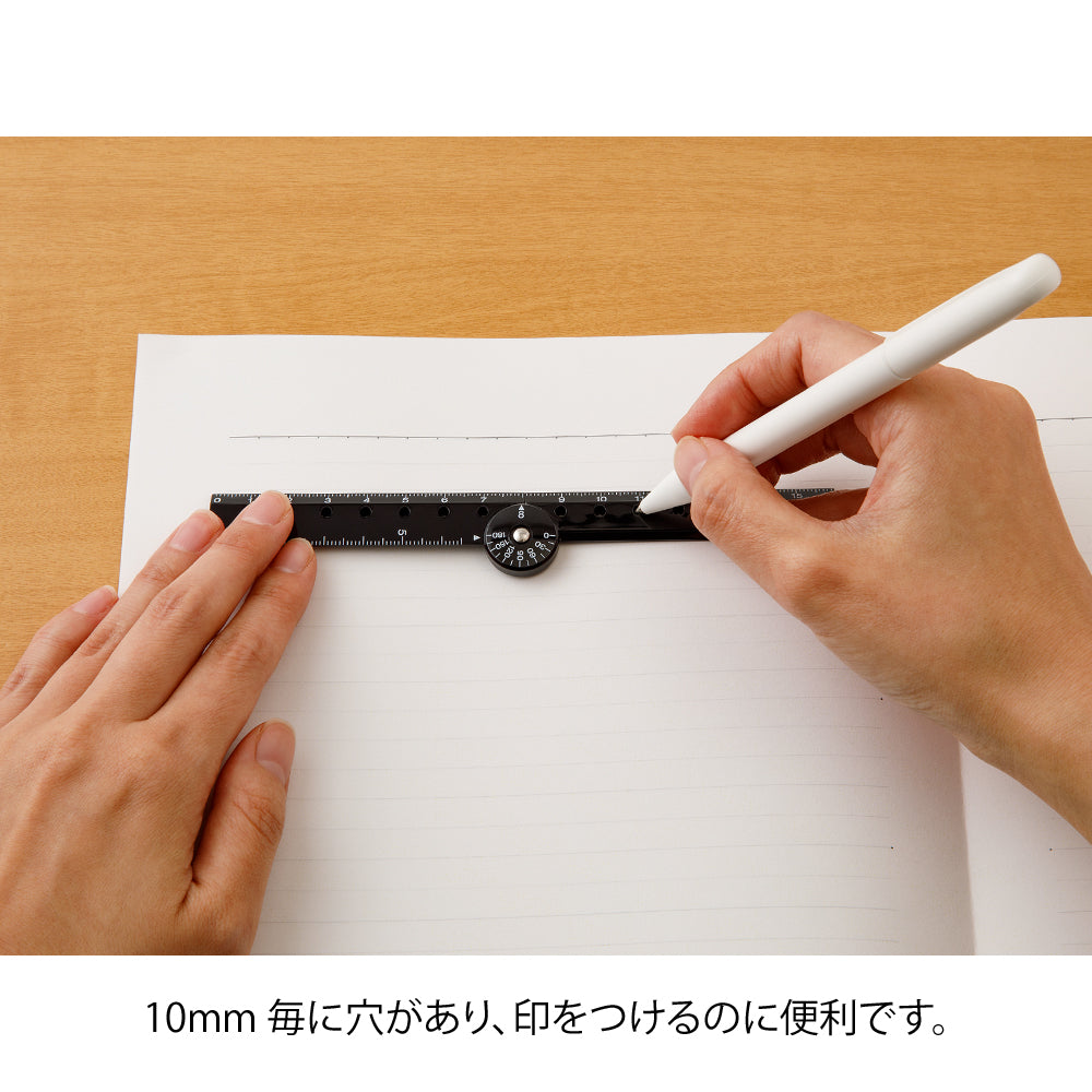 Midori Multi Ruler (16cm) — flat lay