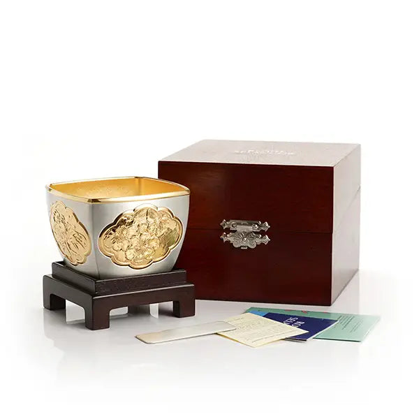 Royal Selangor Gift-boxed Four Gentlemen Bowl (014311EG) — front view