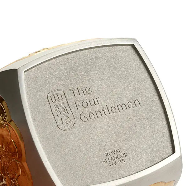 Royal Selangor Gift-boxed Four Gentlemen Bowl (014311EG) — angle view