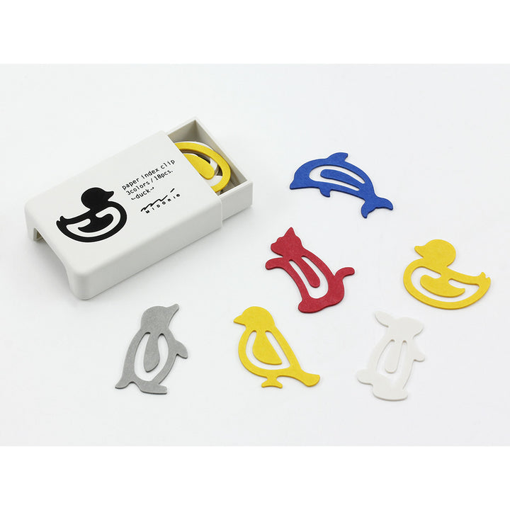 Midori Index Clips Rabbit — with packaging
