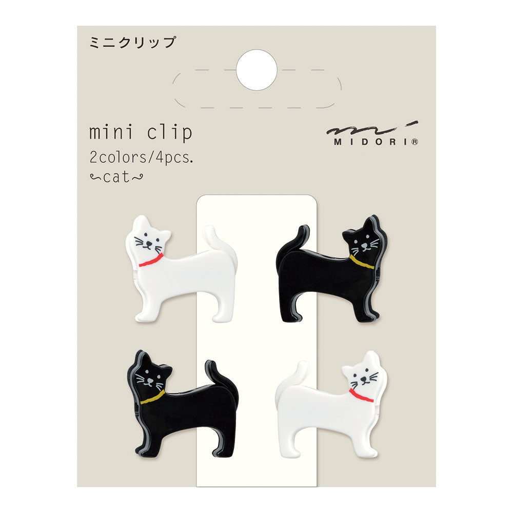 Midori Mini Clip Cat — front view