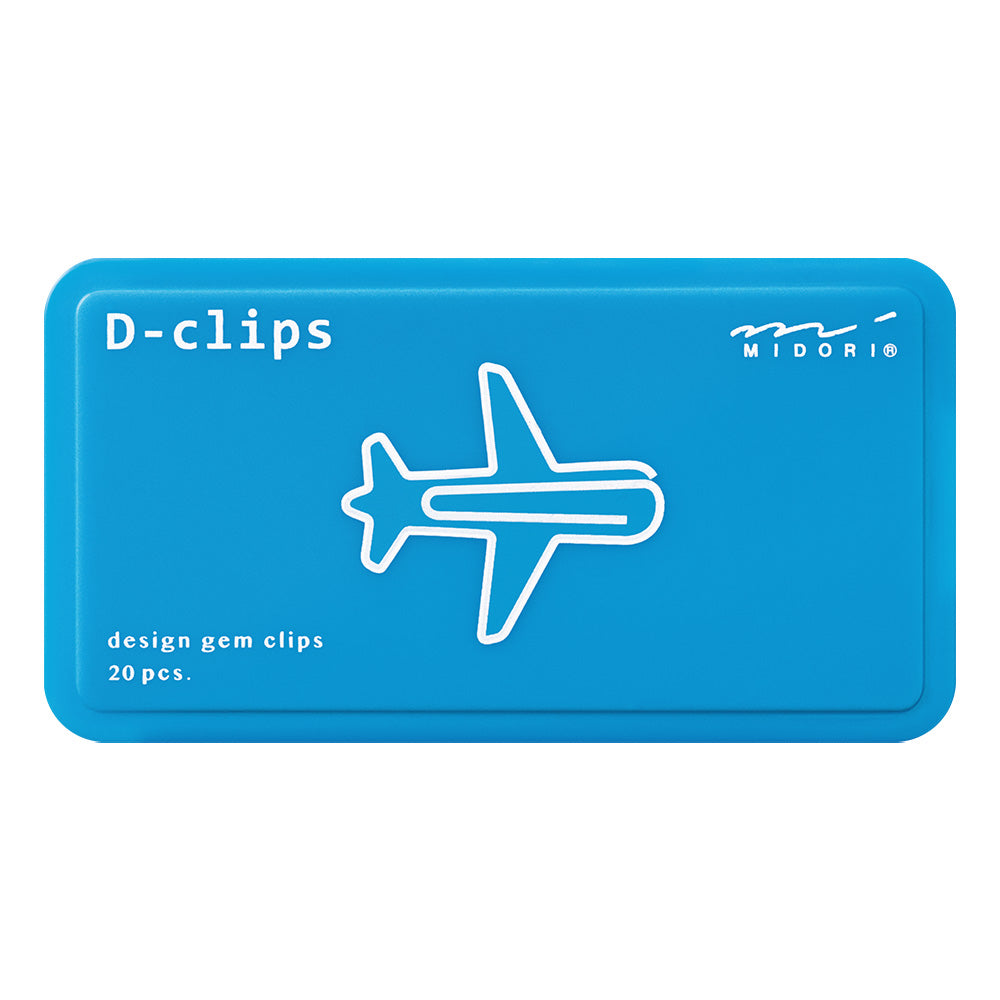 Midori D-clips Airplane A — front view