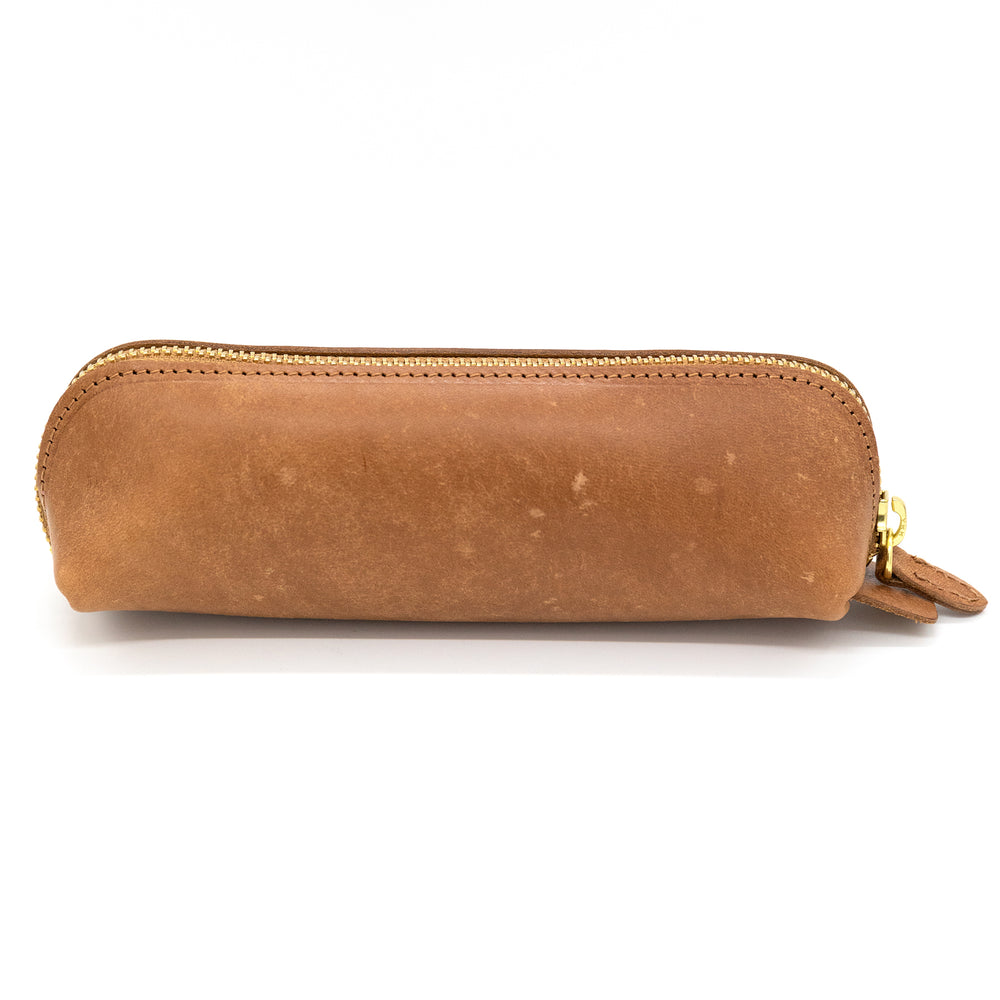 Luddite MAYA Arch Pencase - Whisky Brown — lead extended