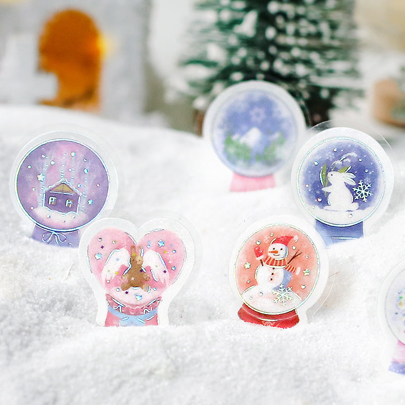 BGM Winter Limited Flakes Seal - Snow Globe — side view