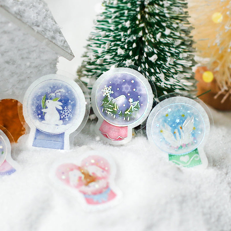 BGM Winter Limited Flakes Seal - Snow Globe — angle view