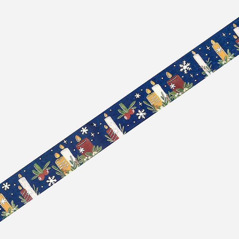 BGM Christmas Limited 2023 Masking Tape - Hikari — pattern detail