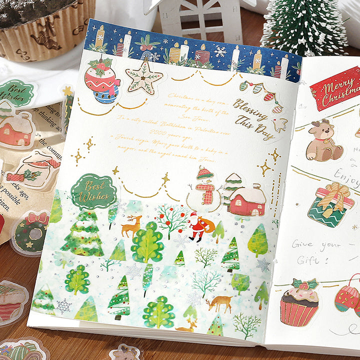 BGM Christmas Limited 2023 Masking Tape - Forest — with packaging