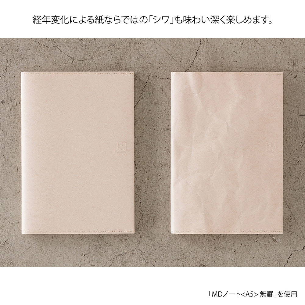Paper Cover For MD Notebook A5 — flat lay