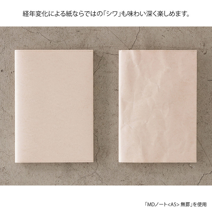 Paper Cover For MD Notebook A5 — flat lay