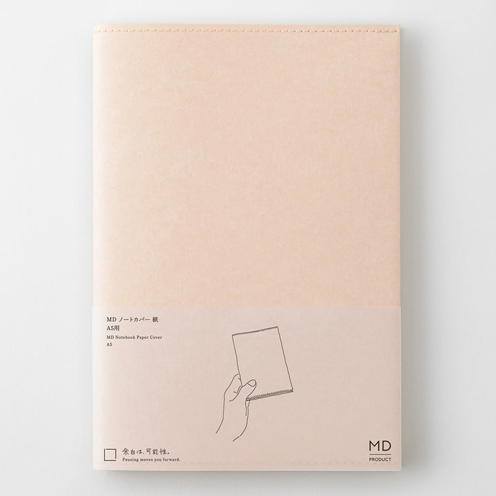 Paper Cover For MD Notebook A5 — flat lay