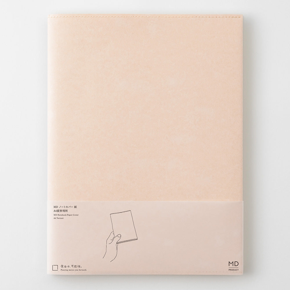 Paper Cover For MD Notebook A4 — flat lay