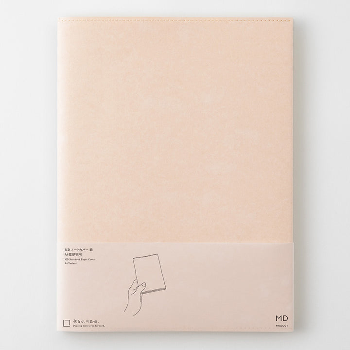 Paper Cover For MD Notebook A4 — flat lay