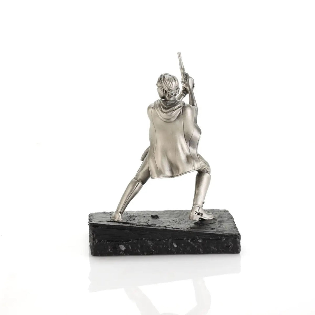 Royal Selangor Starwars Figurine - Leia Organa Endor — with packaging