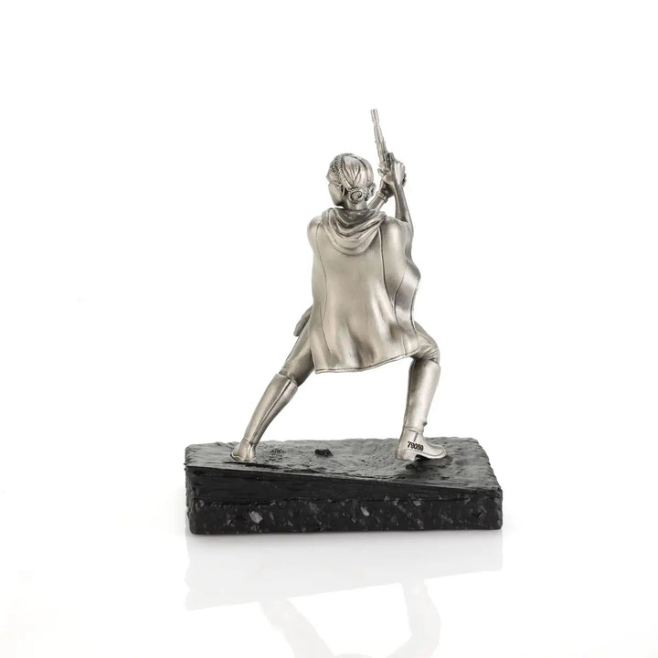 Royal Selangor Starwars Figurine - Leia Organa Endor — with packaging
