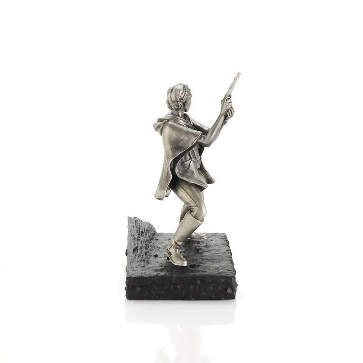 Royal Selangor Starwars Figurine - Leia Organa Endor — in use
