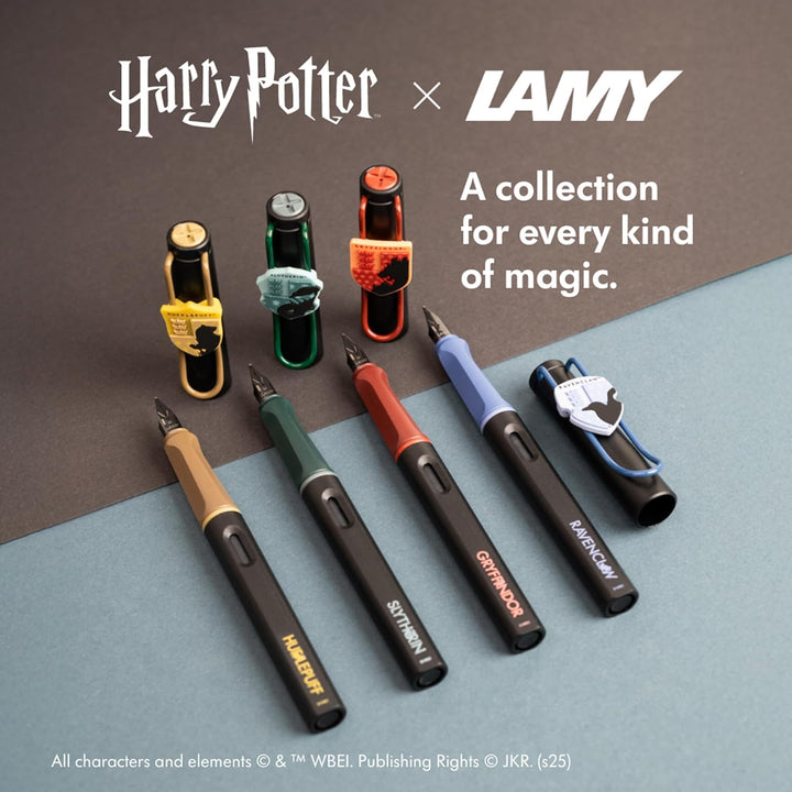 LAMY Safari Harry Potter Fountain Pen in Slytherin — Lamy fountain pen — precision nib writing instrument, at Cityluxe Singapore stationery store