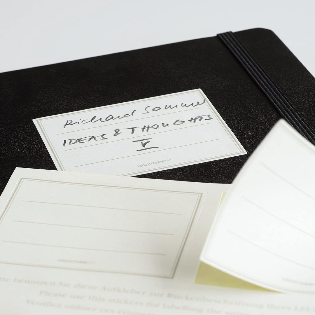 Leuchtturm1917 B6+ Softcover Paperback Notebook - Ruled / Navy — ruling detail