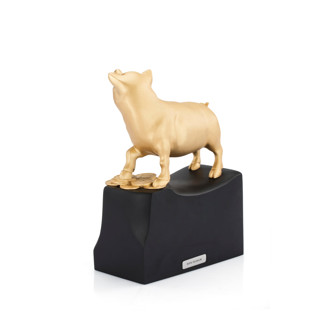 Royal Selangor 2019 Year of the Pig - Figure — detail view