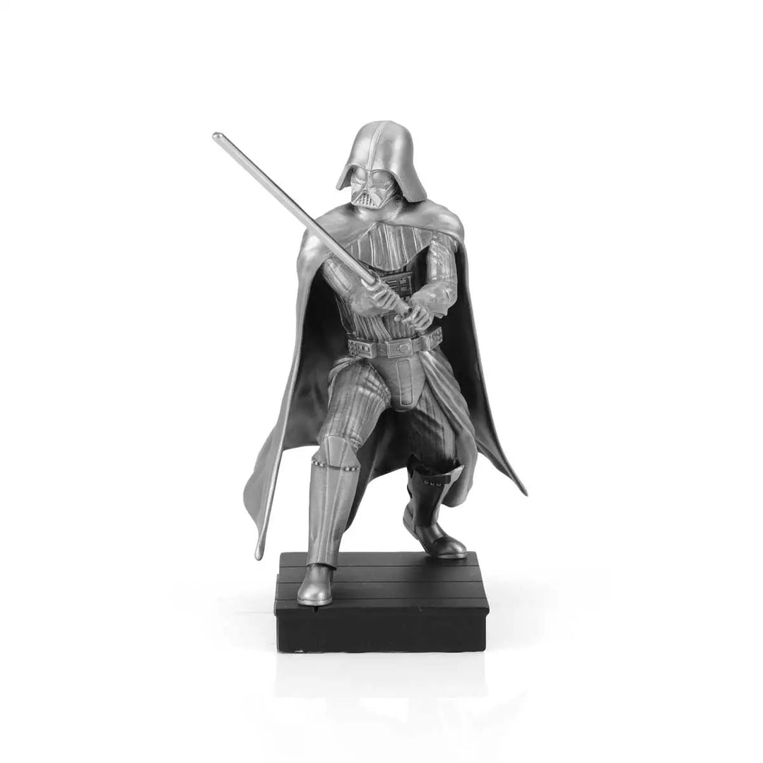 Royal Selangor Starwars Figurine - Darth Vader Lightsaber Duel — front view