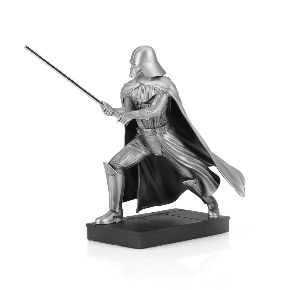 Royal Selangor Starwars Figurine - Darth Vader Lightsaber Duel — side view
