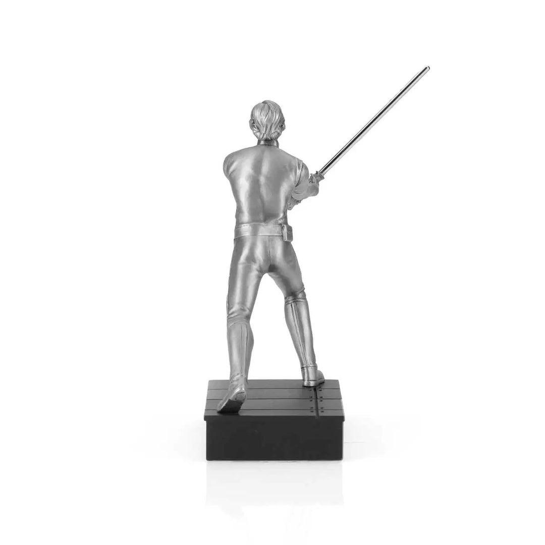 Royal Selangor Starwars Figurine - Luke Skywalker Lightsaber Duel — with packaging