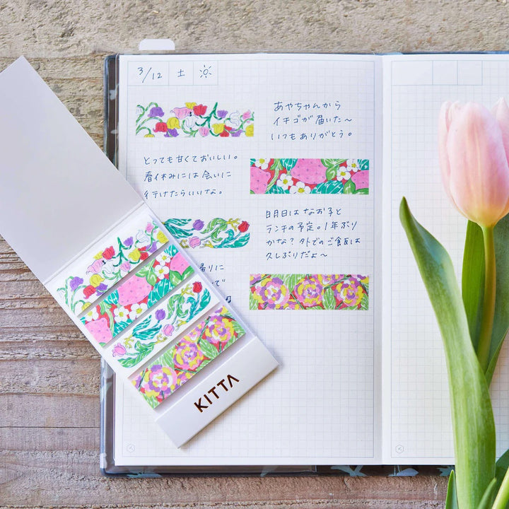 KITTA Limited Edition Masking Tape - Christmas — close-up