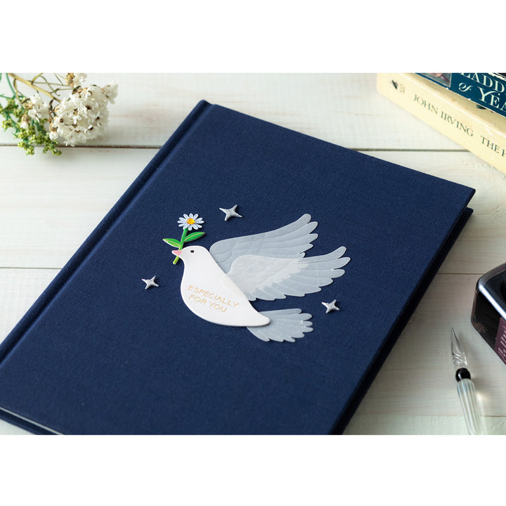 Midori Sticker 2449 PaperCraft Museum Title Pigeon — with packaging