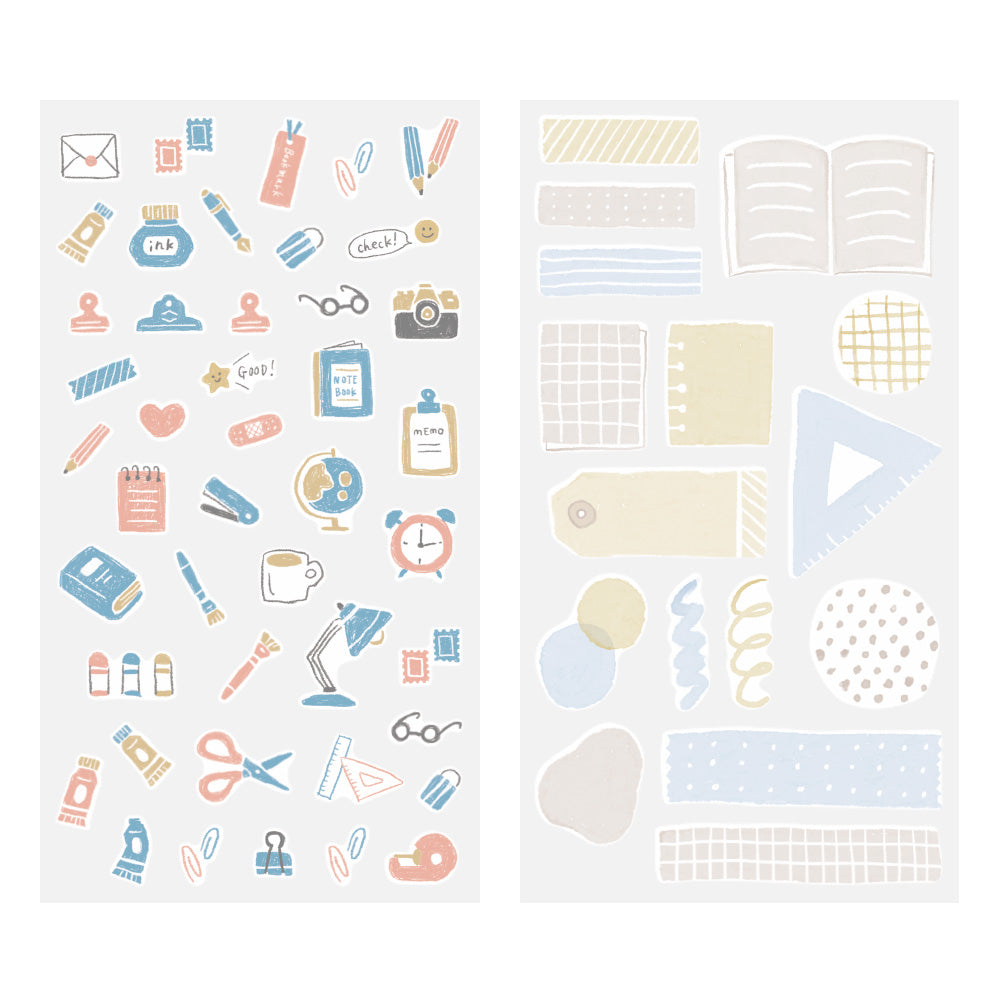 Midori Sticker 2640 (Two Sheets) - Stationery — side view