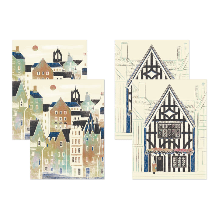 Midori Yuka Takamaru Decoration Stickers - Black — with packaging
