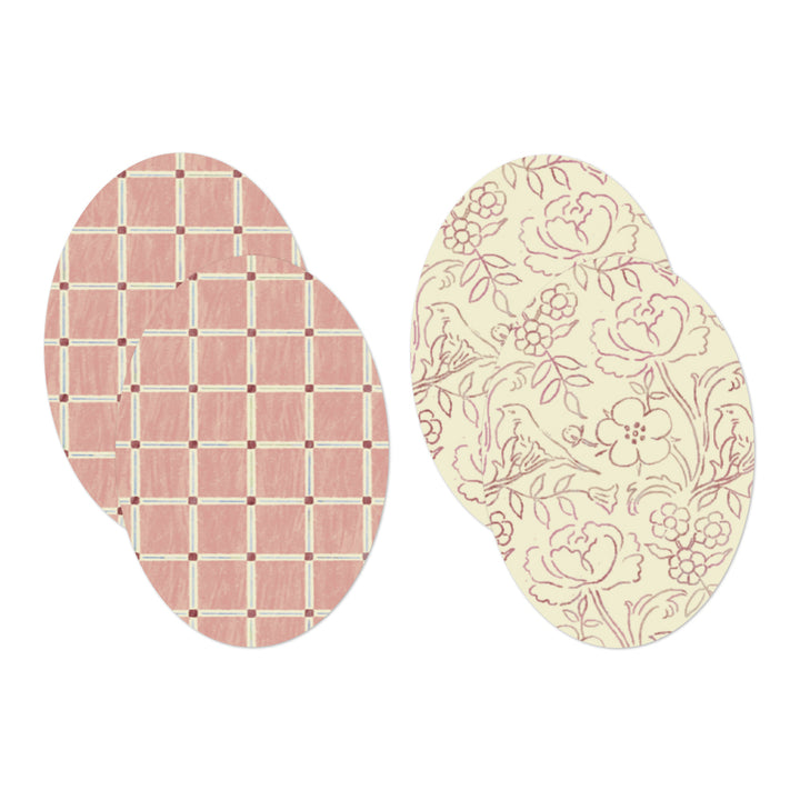 Midori Yuka Takamaru Decoration Stickers - Pink — in use