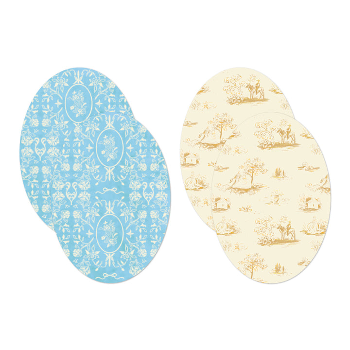 Midori Yuka Takamaru Decoration Stickers - Beige — in use