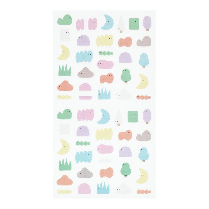 Midori Sticker 2746 Side-Frame Loose Illustration