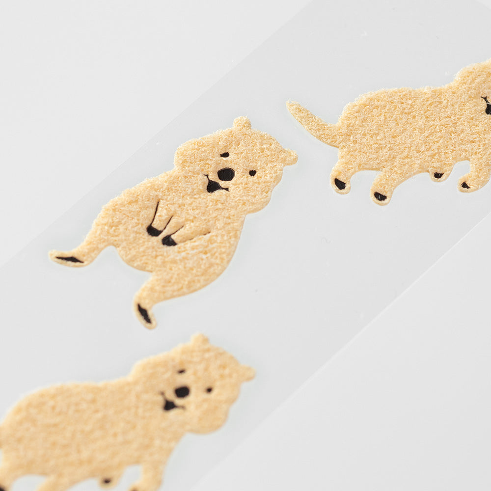 Midori Letter Set With Quakka Rabbit Pattern Stickers — with packaging