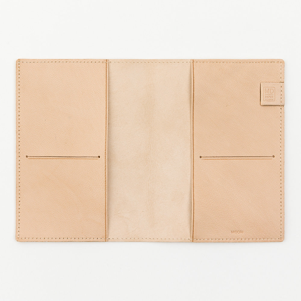 MD Notebook Cover Boxed (A6) - Goat Leather — back cover