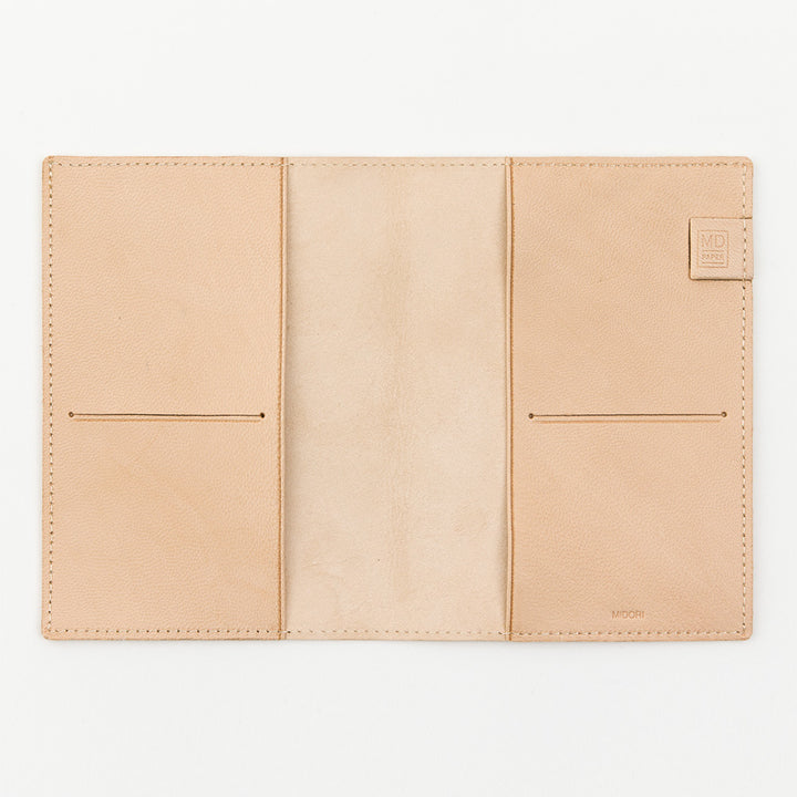 MD Notebook Cover Boxed (A6) - Goat Leather — back cover