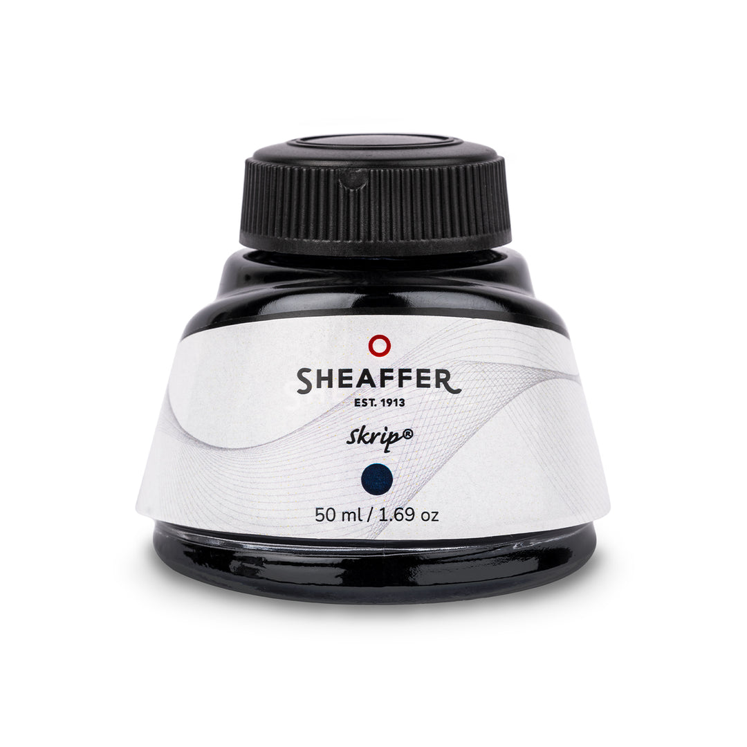 Sheaffer Ink Bottle - Blue Black 50ml — bottle front