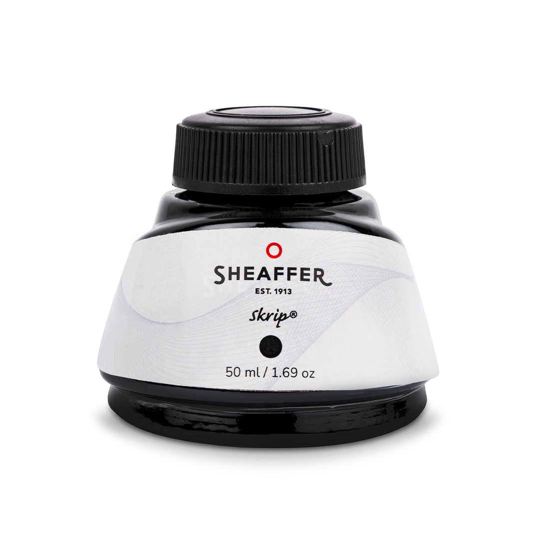 Sheaffer Ink Bottle - Black 50ml — bottle front