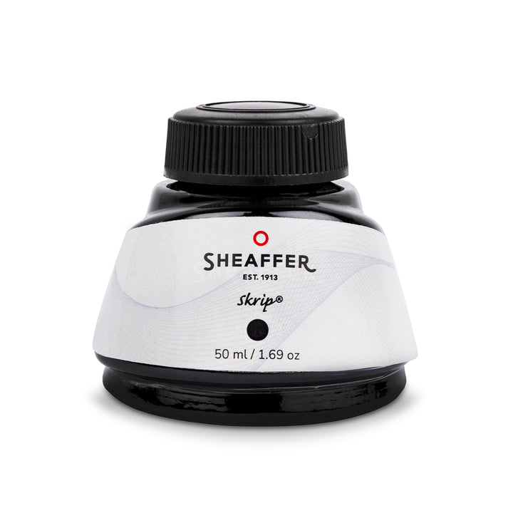 Sheaffer Ink Bottle - Black 50ml — bottle front